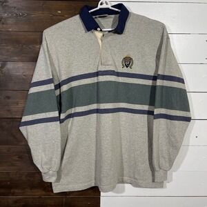 Vintage Alberta Canada Rugby Shirt Mens Size 3XL Heavy Thick Cotton Banff 90s